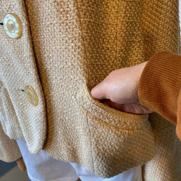 Vintage Talbots Button Down Blazer/Jacket Women Size 14 - Picture 6 of 7